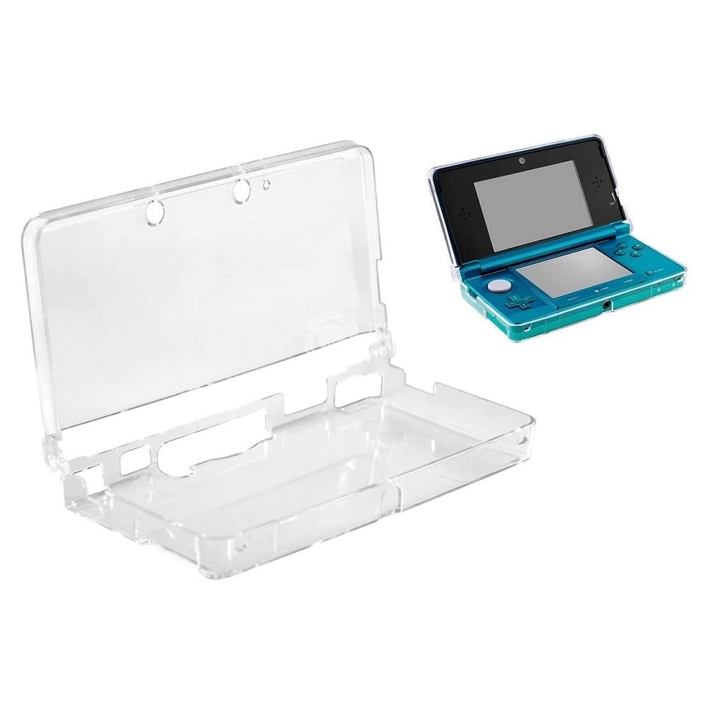 Capa Protetora Acrílico Para Nintendo 3DS Case Transparente Cristal