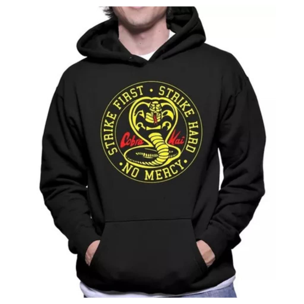 Moletom Canguru Unisex Serie Cobra Kai Blusa de Frio Unissex Lançamento Envio Imediato. DAHORASTORE