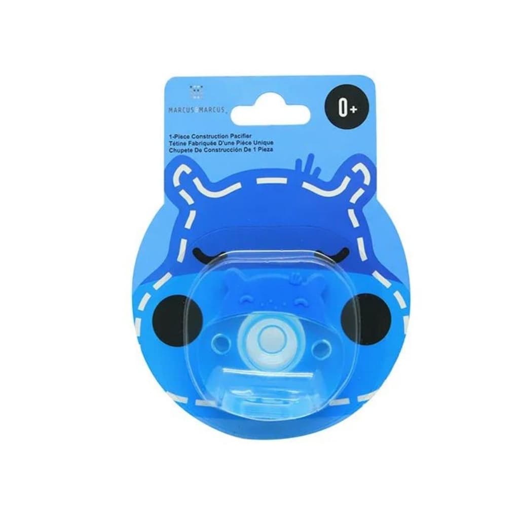 Chupeta P/ Bebê Em Silicone Hipopótamo Lucas Marcus & Marcus