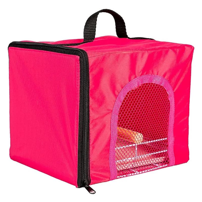 Bolsa De Transporte Para Calopsita Pet Piu Rosa