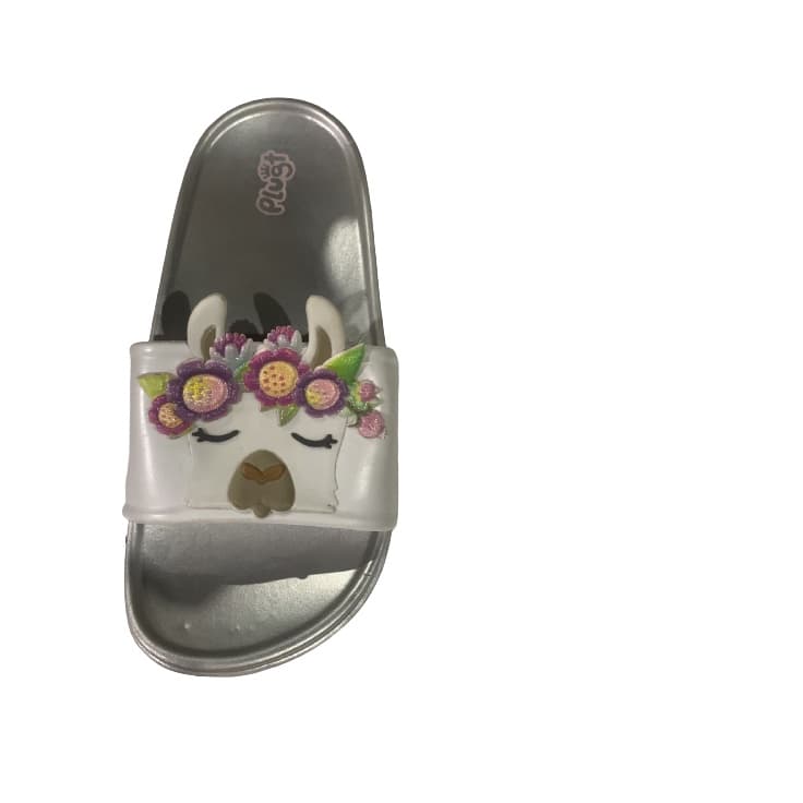 Chinelo Plugt Slide Lhama Floral Pink 29/30