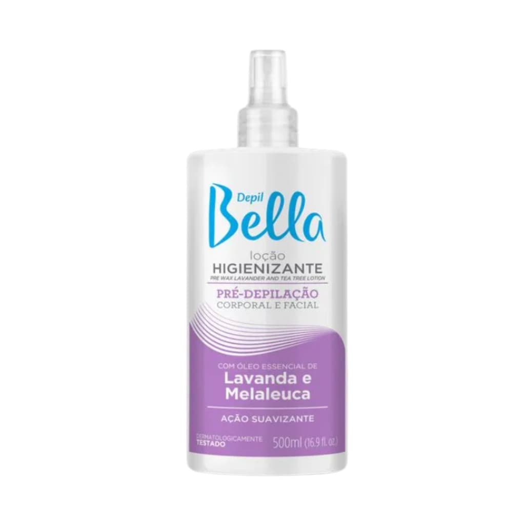 Loçao Depil Bella Higienizante Lavanda e Melaleuca 500ml