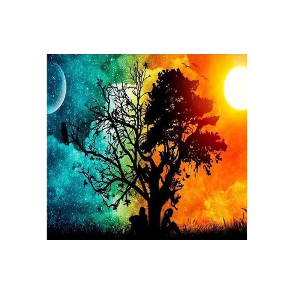 Kit Pintura Diamante 5D Tela 30x40cm Completo com Ferramentas Hobby Terapêutico Produ