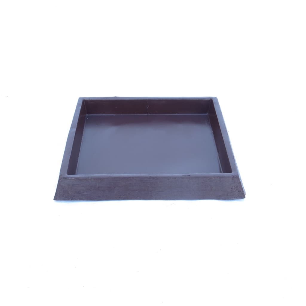 Suporte Prato Vaso 35x35 Quadrado Polietileno