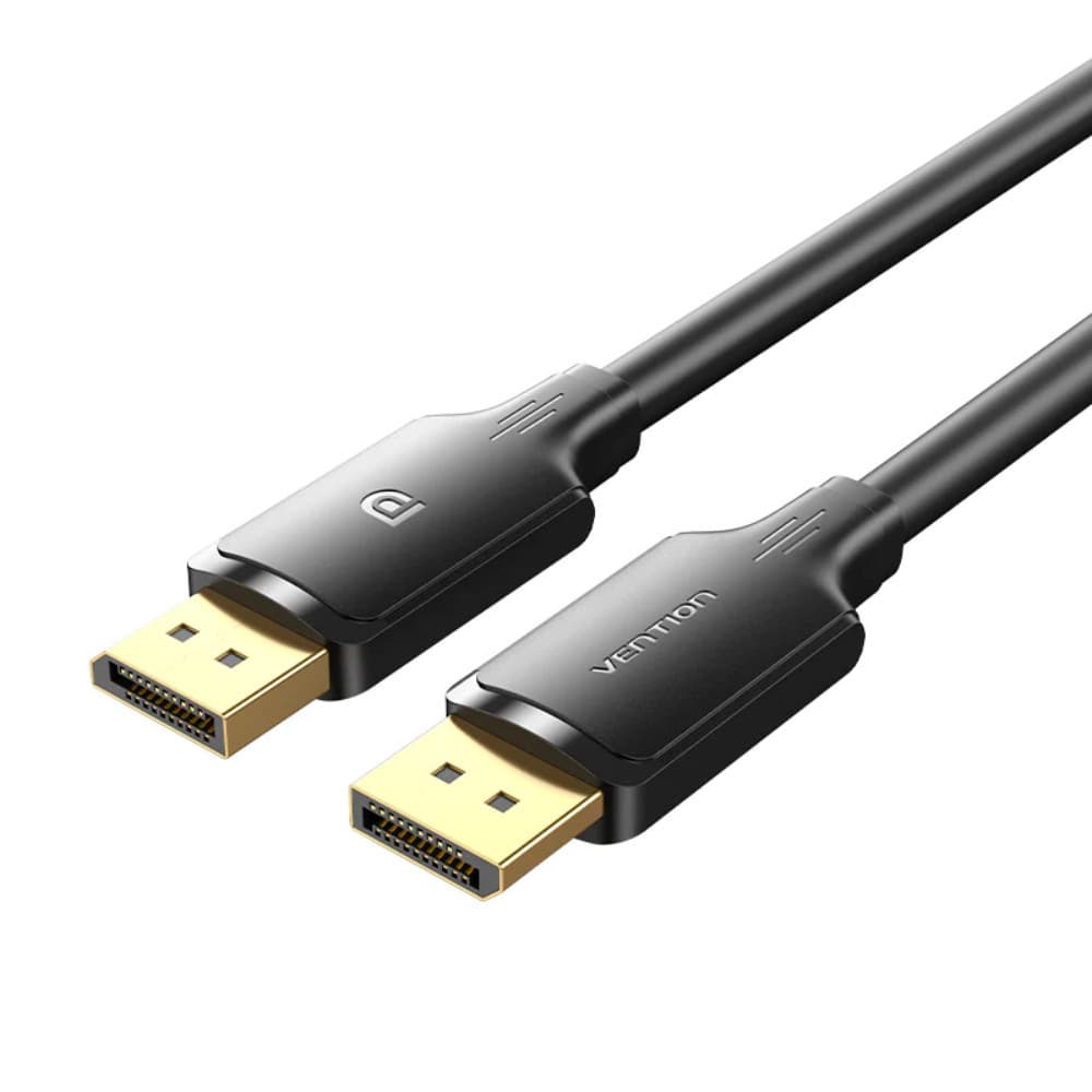 Cabo Displayport 1.2 4k 60Hz e 1080p em 240hz 1,5m Vention