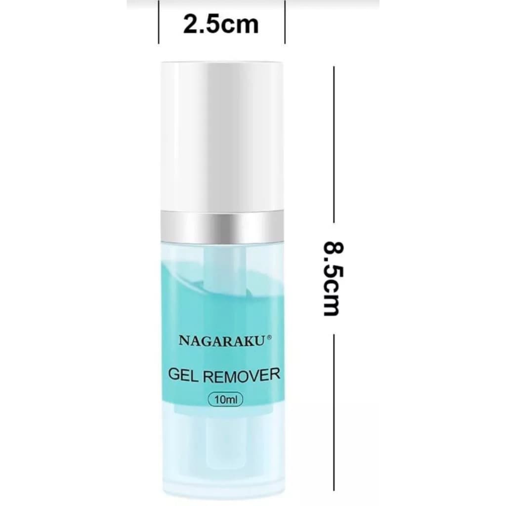 Removedor Em Gel Nagaraku De Extensão De Cílios 10ml