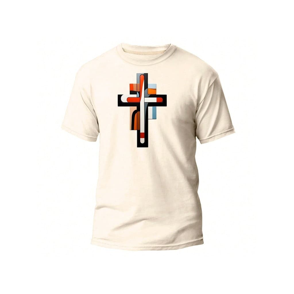 Camisa Camiseta Cristã Gospel Evangélica Estampada Cruz Varias Cores Tecido Premium 100% Algodão