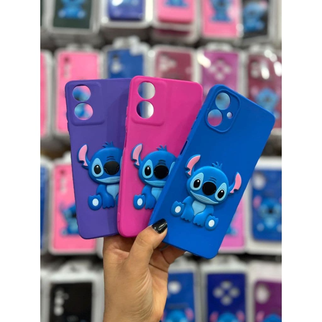 Capa Capinha Stitch Anti Impacto Capa 14C / A06/ A16/ 13C / A15 / A05 / G24 / C53