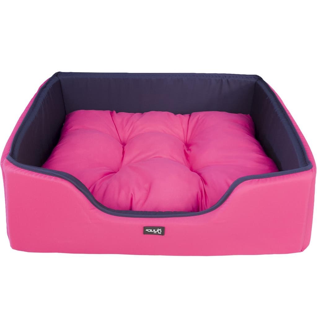 Cama Square Tamanho M Marinho Caminha Para Cachorro Gato
