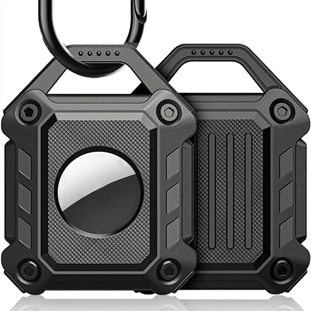 Para Airtag TPU Silicone Capa Protetora GPS Dispositivo De Localização Anti-Perdido Com Chaveiro Armadura À Prova