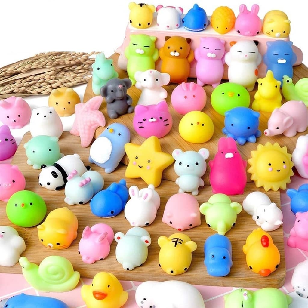 Squishies BRINQUEDOS Squishy Mochi Bichinho Macio De Apertar VENDE POR KIT 5/10/20