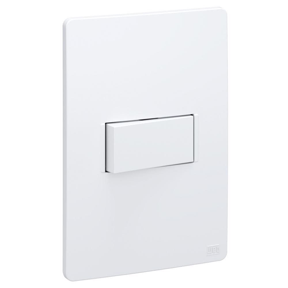 Conjunto Interruptor Simples Esatta Weg Branco