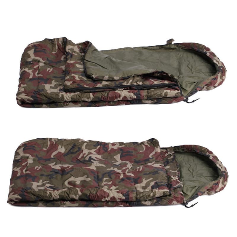 Único Camuflagem Saco de Dormir Portátil Acampamento Ao ar livre acampamento Sujo saco de dormir adulto modelo
