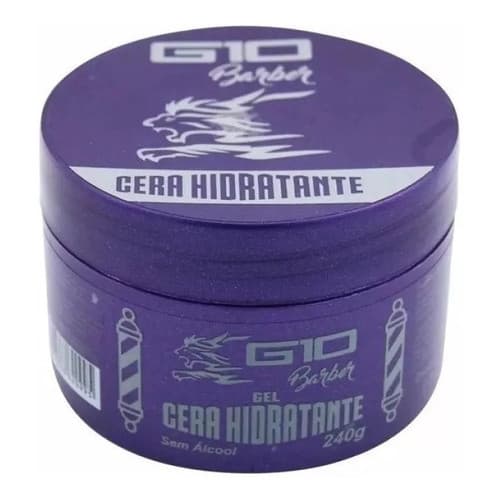 Gel Cera Hidratante Modeladora Sem Alcool Cx 10 Unidades Top G10 Premium