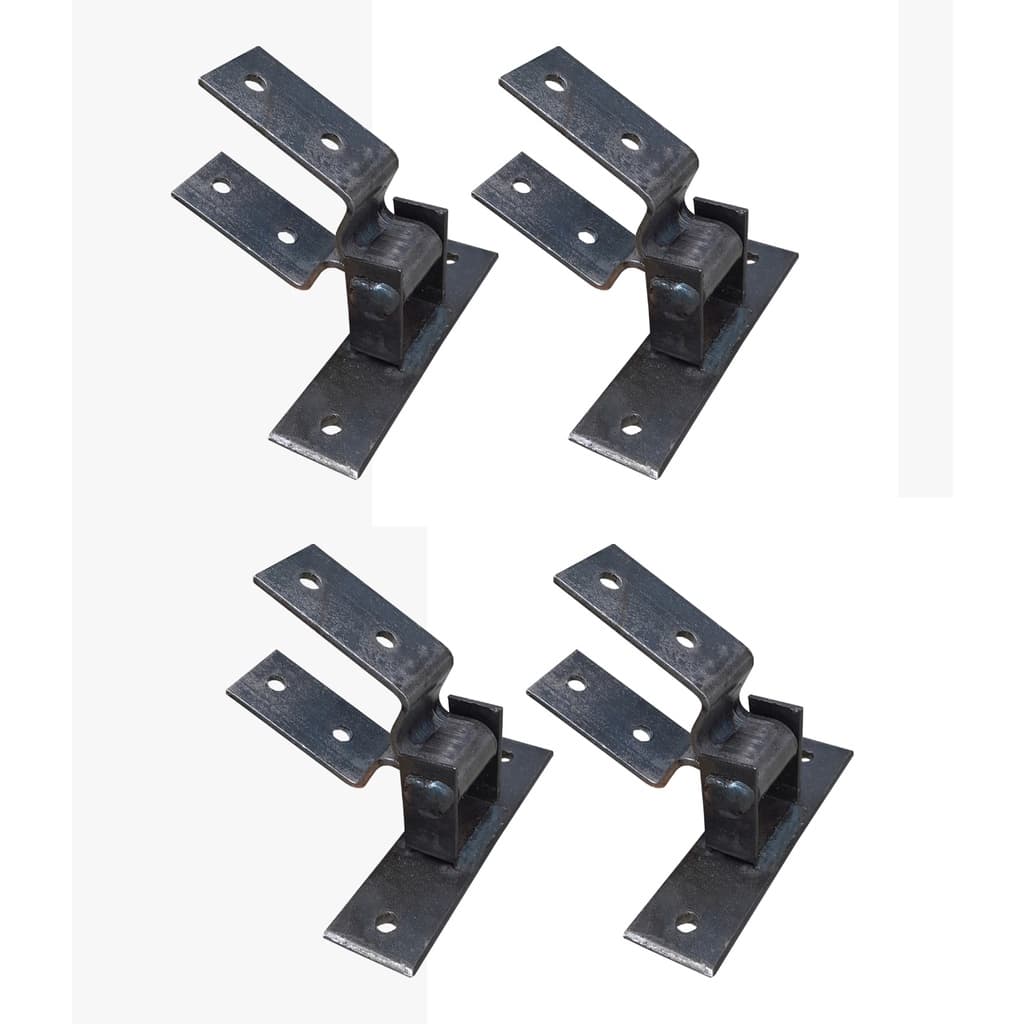 Dobradiça Para Porteira  H 70mm 4 Uni
