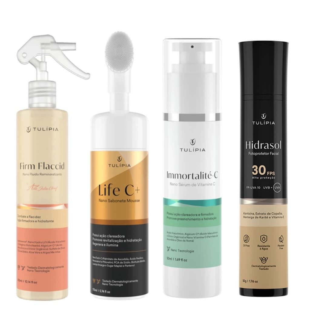 Kit Verão - Pós Sol Hidratação Profunda Proteção Vitamina C