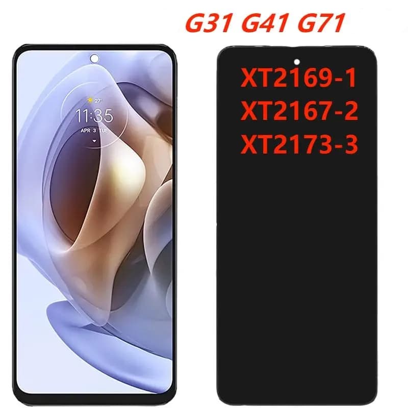 6.4" Premium Incell&Oled Display Para Moto G31&G41&G71 5G Vivid Tela Frontal Lcd Com Aro
