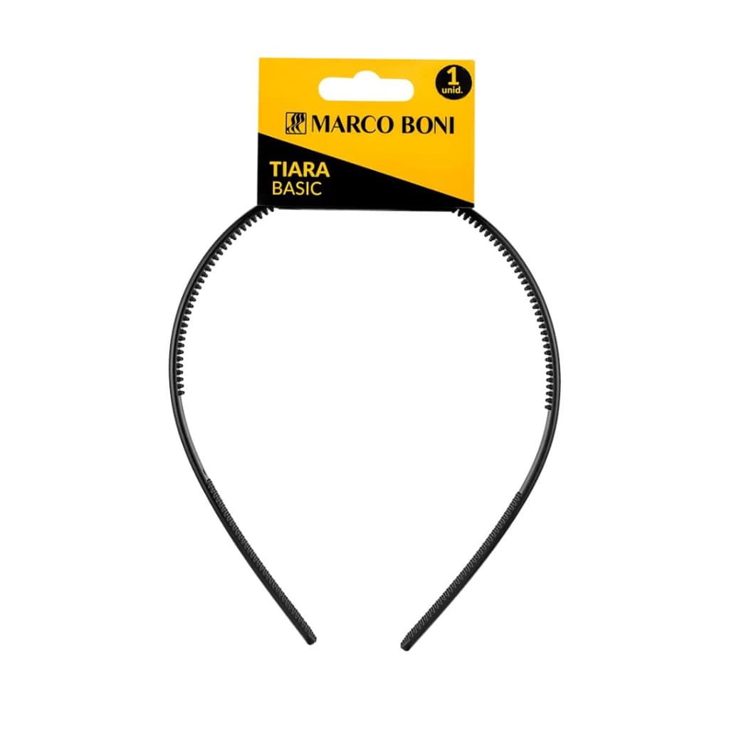 Tiara De Cabelo Arquinho Fino De Plástico Basic Marco Boni