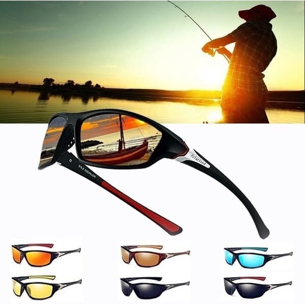 Nova Moda UV400 Óculos De Sol Polarizados Homens Ciclismo Esportivo Ao Ar Livre Para Pesca