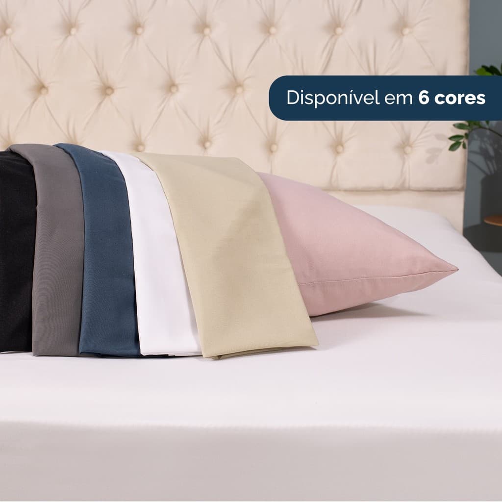 Fronha para Travesseiro de Corpo Algodão 100% Capa Xuxão 1,60m x 50cm King