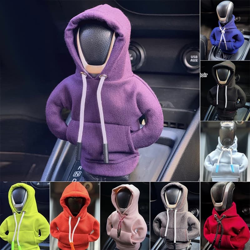 Capa De Mudança De Marcha Do Carro Mini Capô Para O Interior Forma Criativa Da Jaqueta