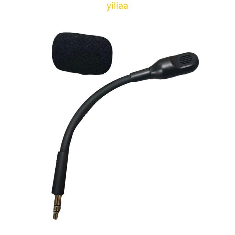 Substituição Microfone Para Fone Ouvido Jogos 3 5mm Destacável Espuma