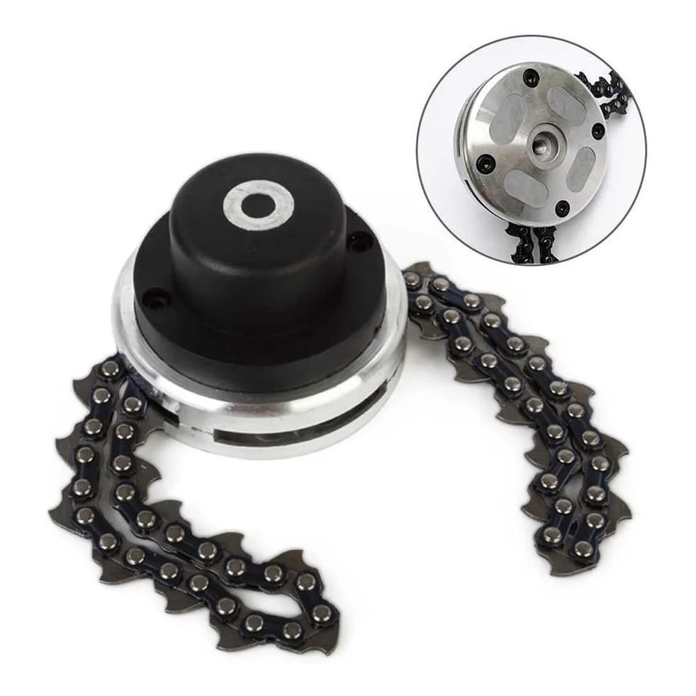Carretel Corrente Fio Nylon Roçadeira Gasolina Elétrica Aparador Grama Cortador Bobina Trimmer 65mn