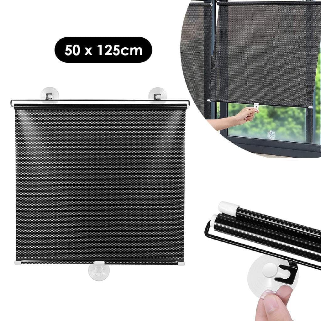 Cortina De Sol Para Janela De Carro/Automóveis Com Proteção Solar UV 50x125