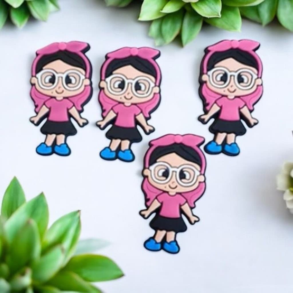 10und Aplique Emborrachado Infantil Menina de Óculos Laços Tiaras Prendedores Artesanato DIY