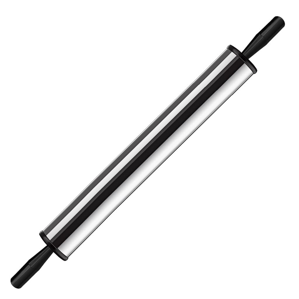 RM Rolo de mao para massa profissional cromado 400x57mm