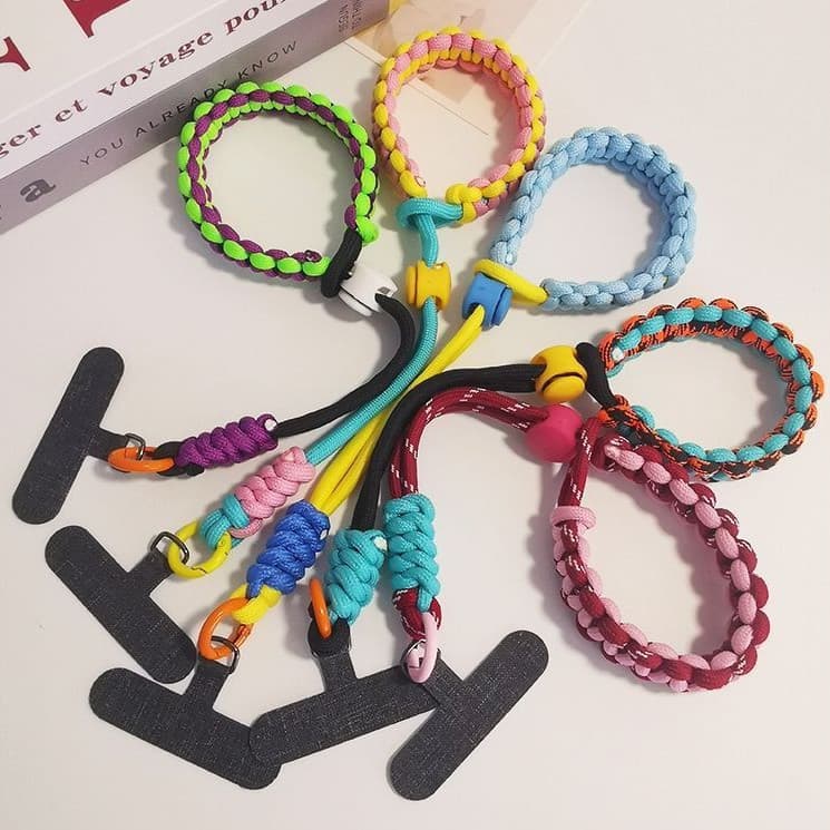 Cordão Pulseira P Celular Universal Salva Celular e Alça Para Garrafa e Chaveiro