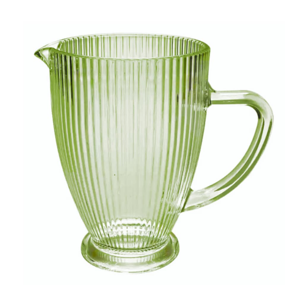 Jarra De Vidro 1,3 L Verde Versalhes Lanty Ke Home
