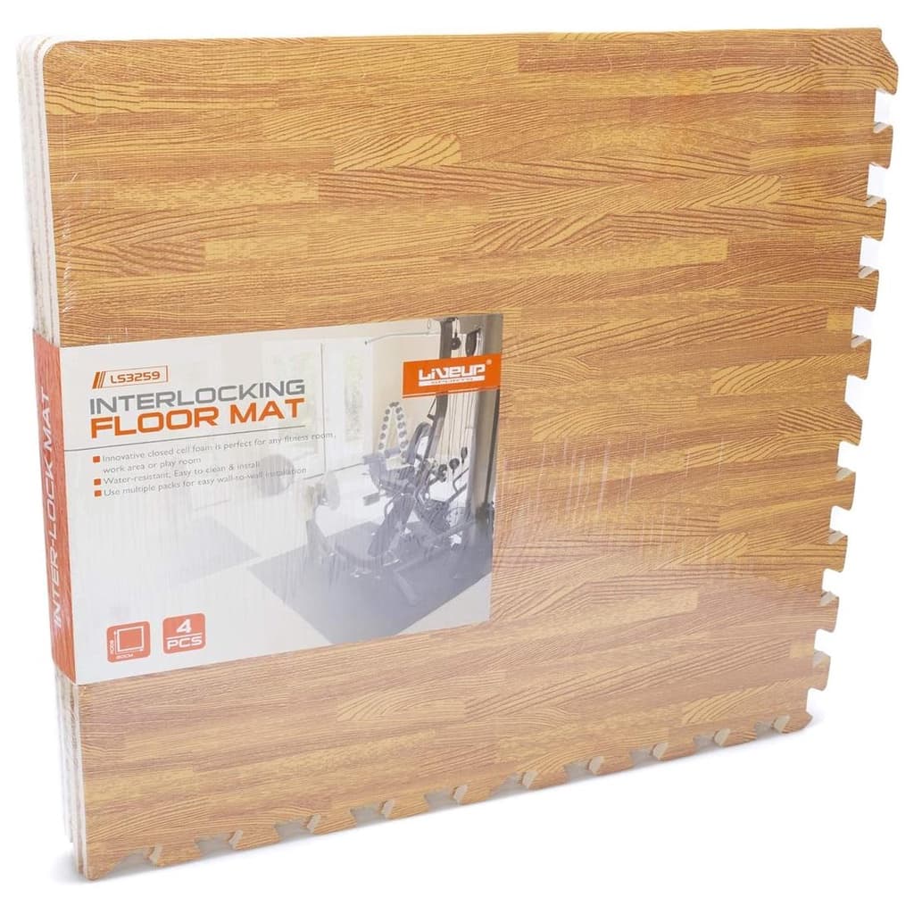 Tatame Em Eva 4 Peças 60x60x12mm Ls3259d Liveup