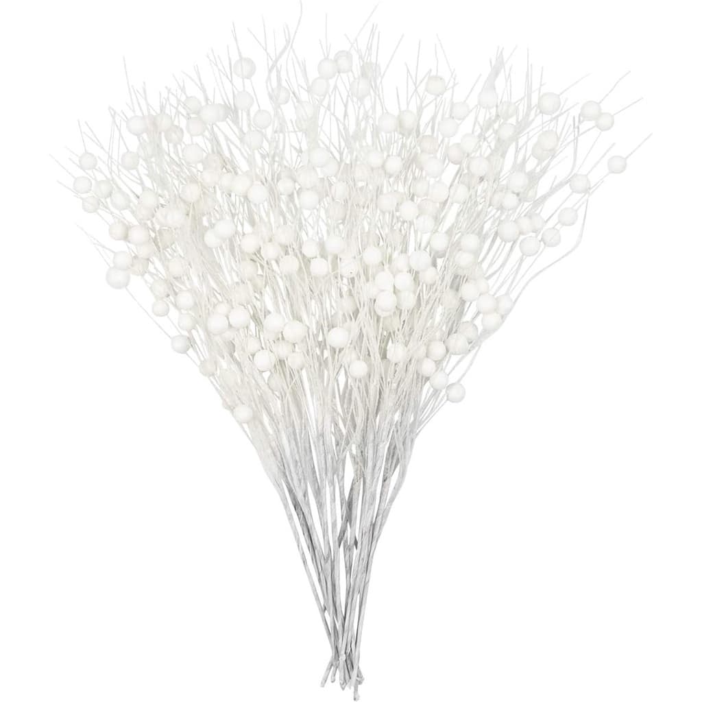 Decorações De Natal , 43cm Dragão Bigodes Glitter Berry Flor Artificial DIY Árvore Festa Decoração De Casa , Presente De