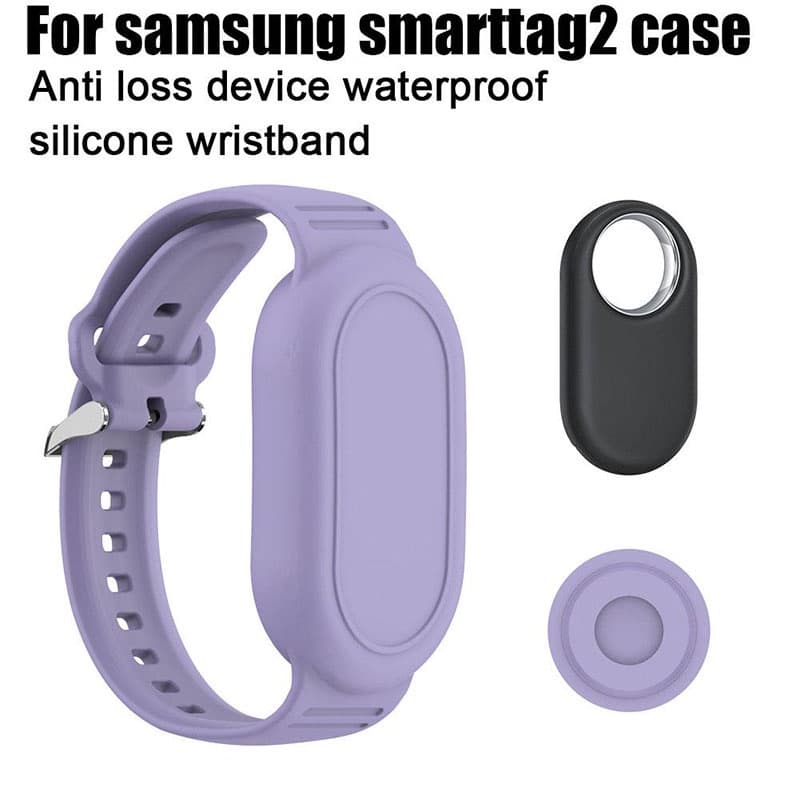 Silicone Capa De Pulseira Para Samsung Galaxy SmartTag2 Dispositivo Anti-Perda Macia À Prova De Choque D'água SmartTag 2