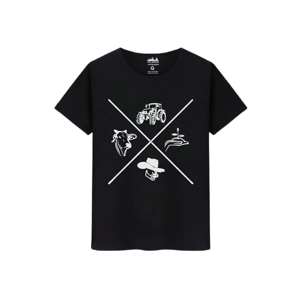 Camiseta Infantil Agro Boy Agro Girl Sertanejo