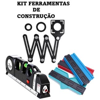 Ferramentas para medição Régua de piso Nível a laser e Régua Copiadora de Contorno presente pai Pedreiro