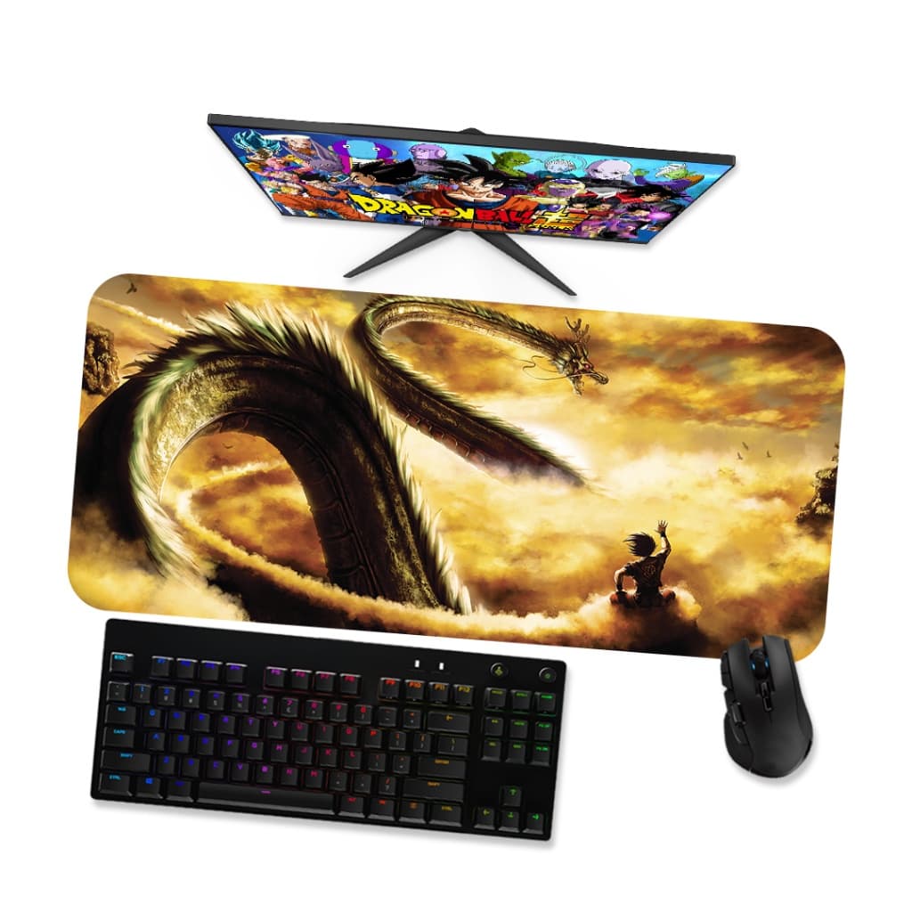 Mouse Pad Gamer Grande DRAGON BALL  SHENLONG 2 90x40 80x40 60x40 70x30 45x40