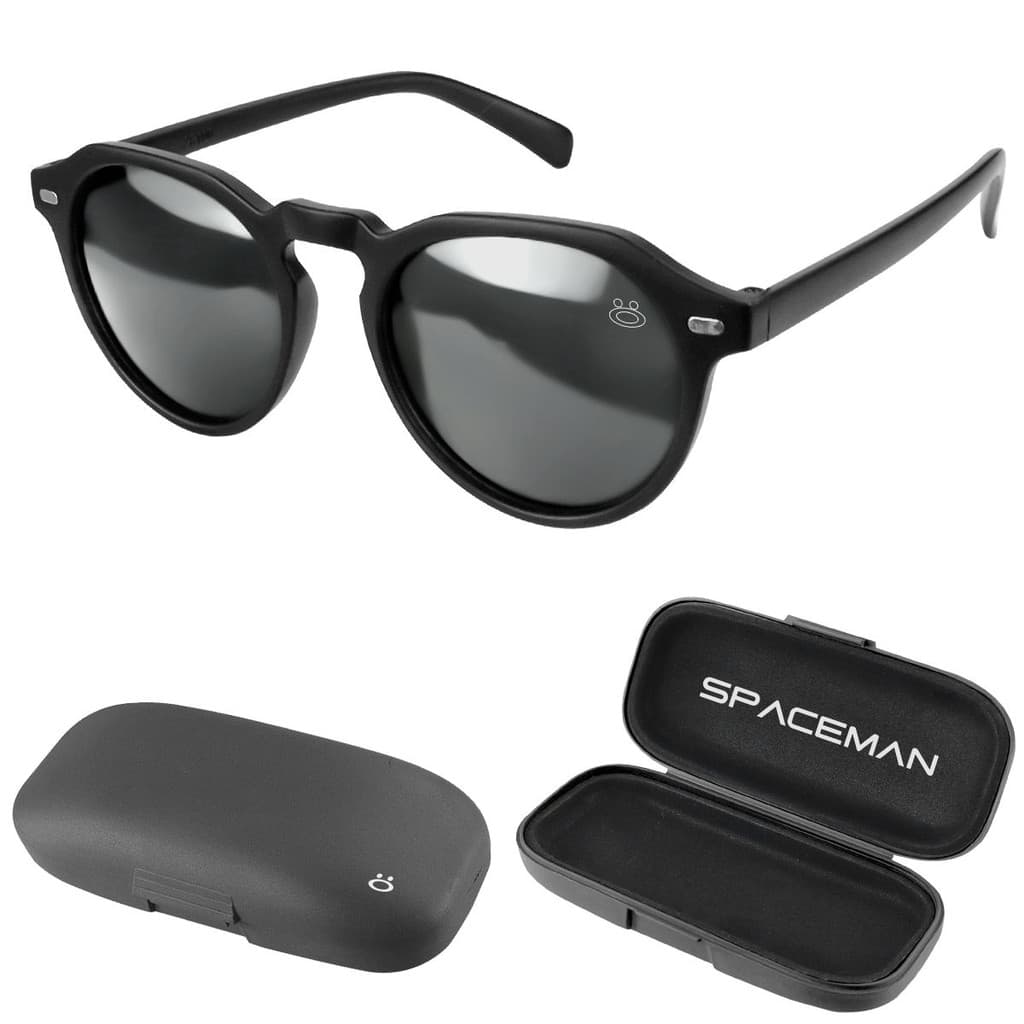 oculos sol masculin casual verão proteção uv vintage + case estiloso black piano acetato Polarizado