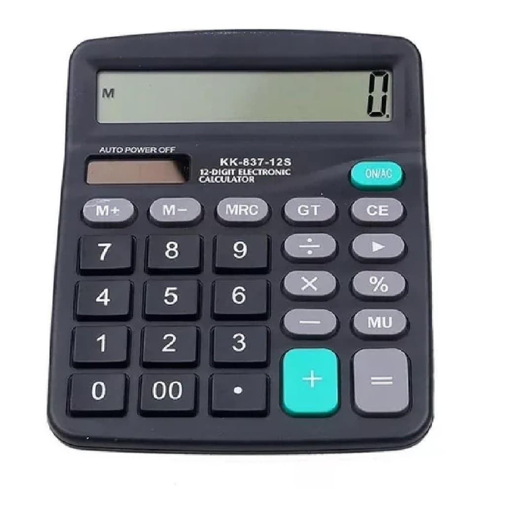 Calculadora De Mesa Comercial Escritório Balcão Loja Display 12 Digitos