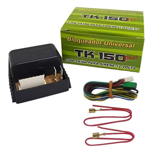 Bloqueador C/botao Secreto Sensor Porta Ant Furto Tk150
