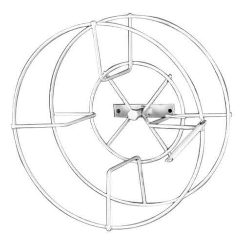 Enrolador Suporte Circular Mangueira Jardim Resistente Ideal para Qualquer Ambiente Eficaz Giratório