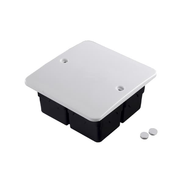 Caixa de Passagem 15x15 Branco Embutir Organizador