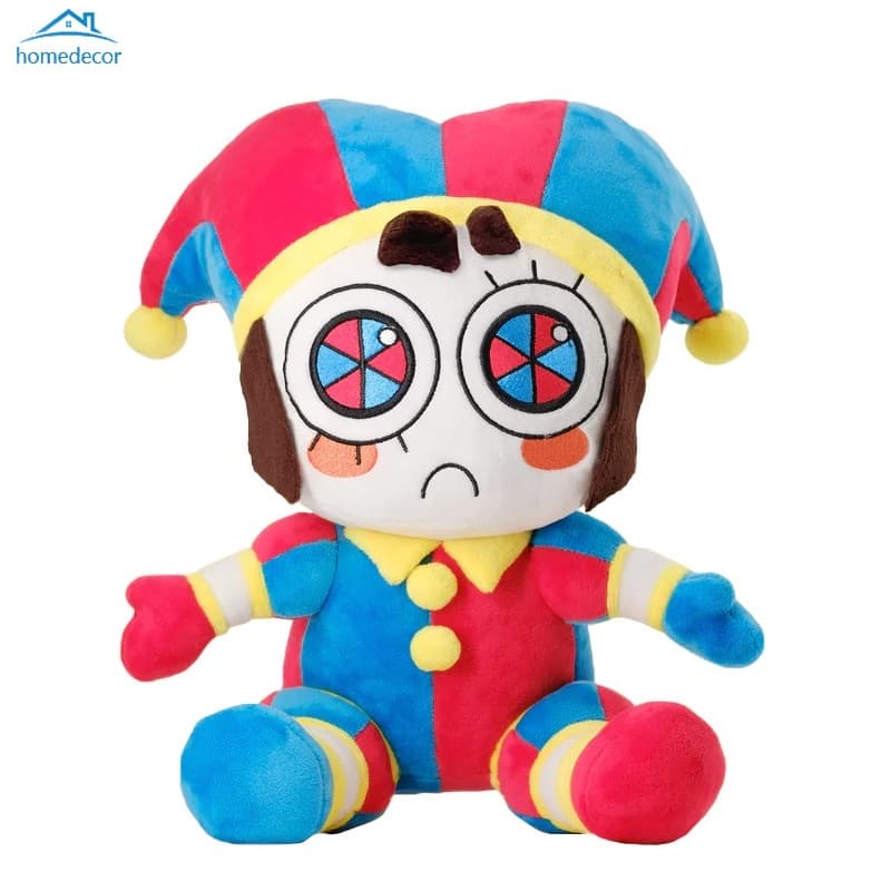 HOMEDECOR O Incrível Circo DIGITAL Animado Presente De Brinquedo De Pelúcia De Palhaço