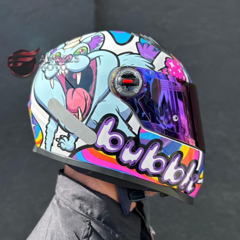 Capacete LS2 FF358 Bubble White
