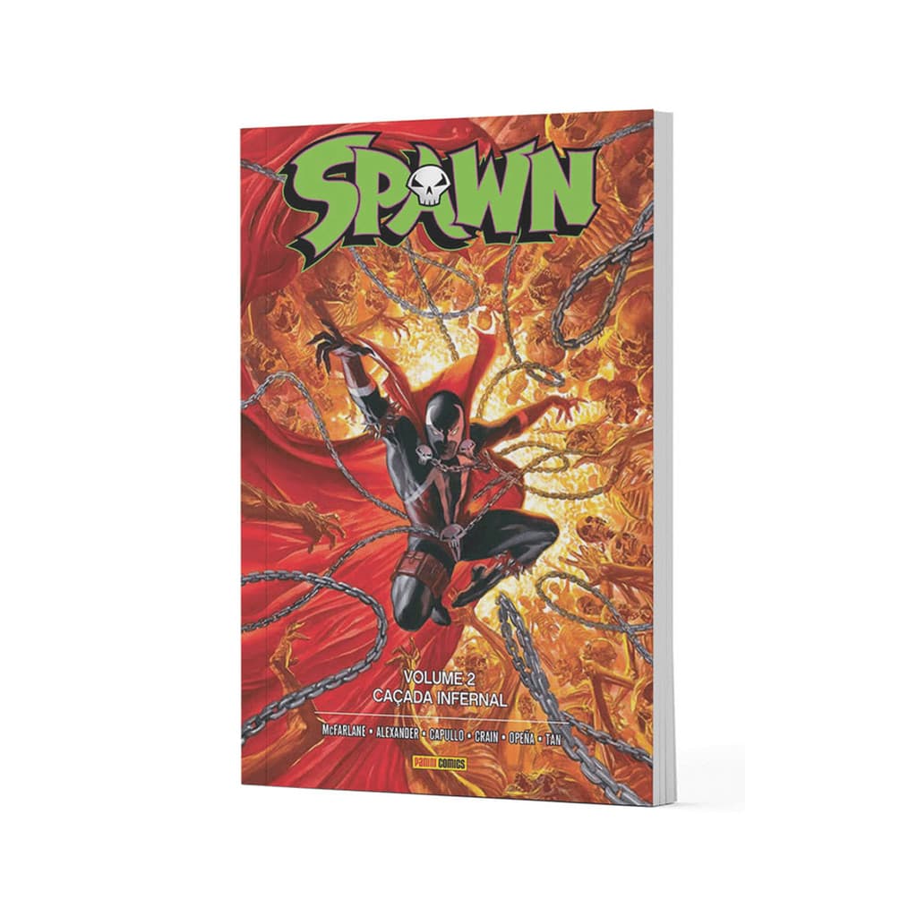 QUADRINHO PANINI: SPAWN CAÇADA INFERNAL VOL.2 Novo lacrado e em português