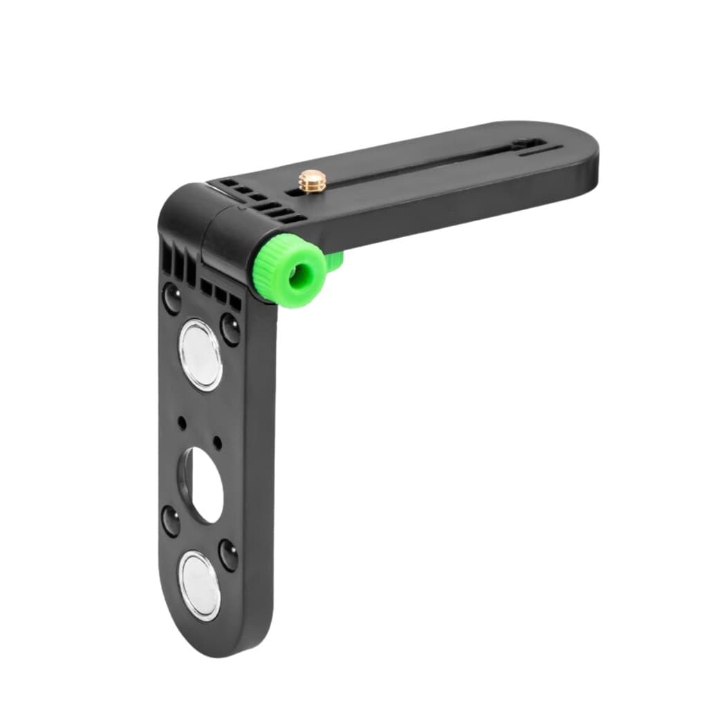 Suporte Para Nível Laser Magnetico Com 2 Imãs 1/4  Super Resistente