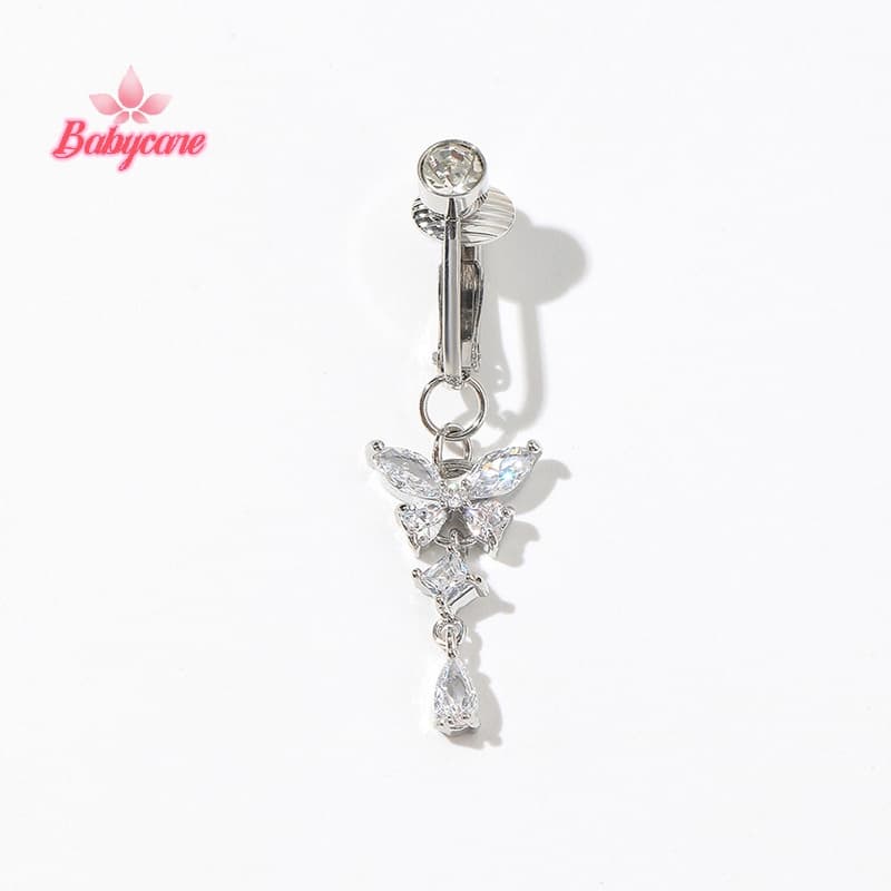 BYCE > Falso Barriga Clipe No Umbigo Umbilical Pircing Cartilagem Brinco Ornamento Do Corpo Novo