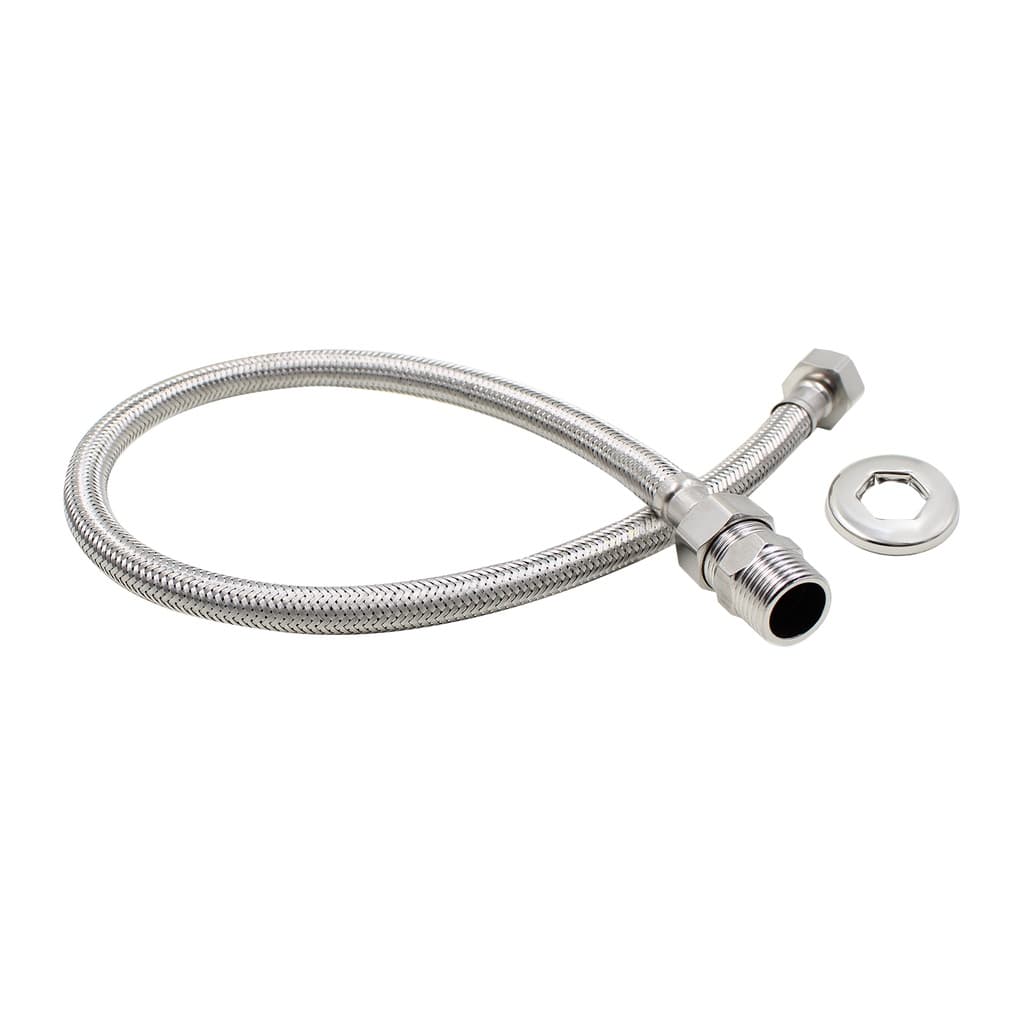 Engate Flexível Torneiras Mangueira 60cm Trançado