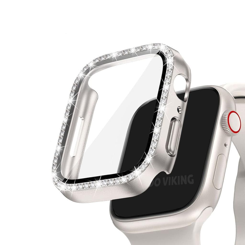 Case Protecao Vidro Brilho Compativel com Apple Watch